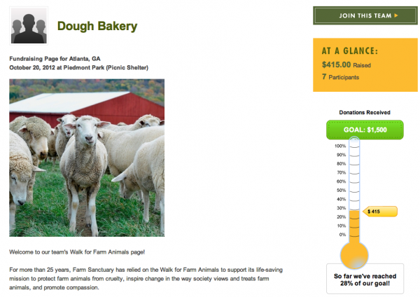 dough bakery farm animals walk team