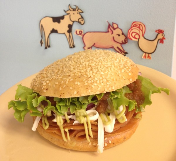 vegan cemita sandwich special