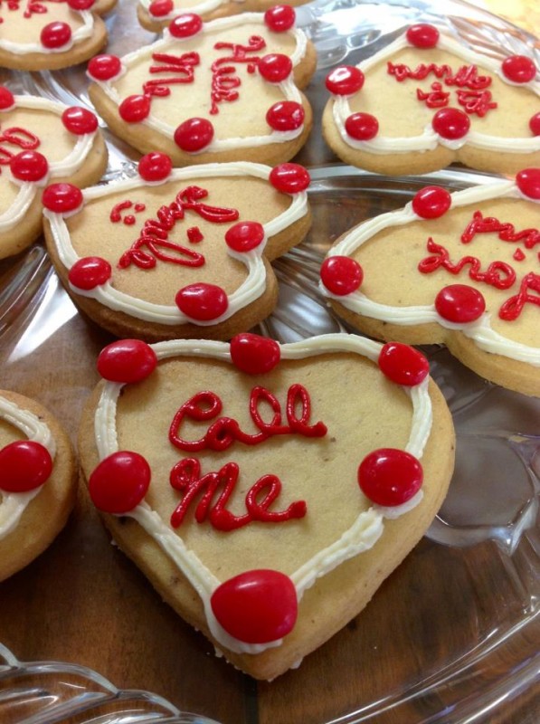 valentine cookies