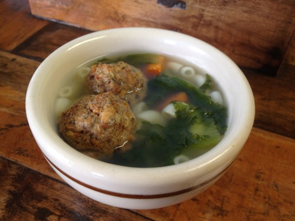 vegan italian wedding soup