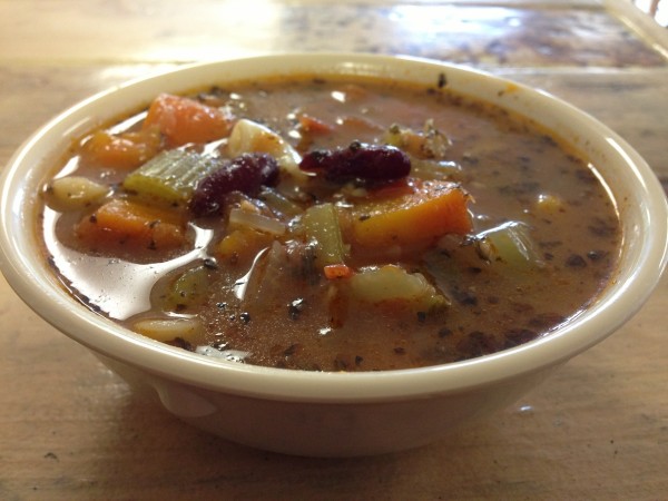 vegan minestrone soup